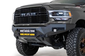 Ram 2500 Bumper - Front - Addictive Desert Designs - Bomber - Hammer Black - `19-`23